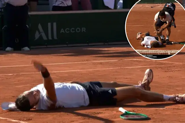 Dramatic Collapse Shocks Roland-Garros After Italian Player Loses Control of Match