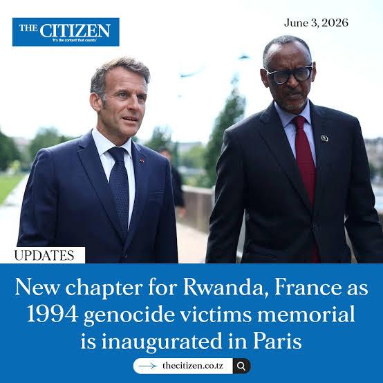 🇫🇷🇷🇼 France and Rwanda strengthen remembrance ties with new genocide memorial in Paris