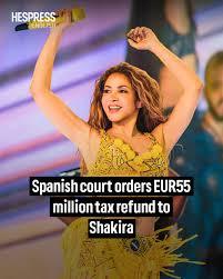 Spanish Court Orders €55 Million Tax Refund to Shakira in Major Legal Victory